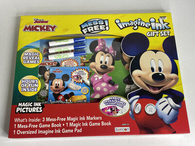Disney Junior Mickey Mouse Magic Ink Imagine Ink Gift Set Mess Free