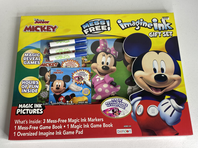 Disney Junior Mickey Mouse Magic Ink Imagine Ink Gift Set Mess Free