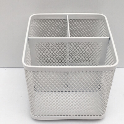 Mesh Pencil Holder White - Made By Design