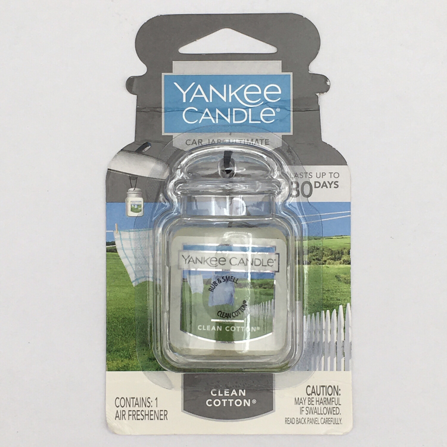 Yankee Candle  - Air Freshener Clean Cotton 0.13oz