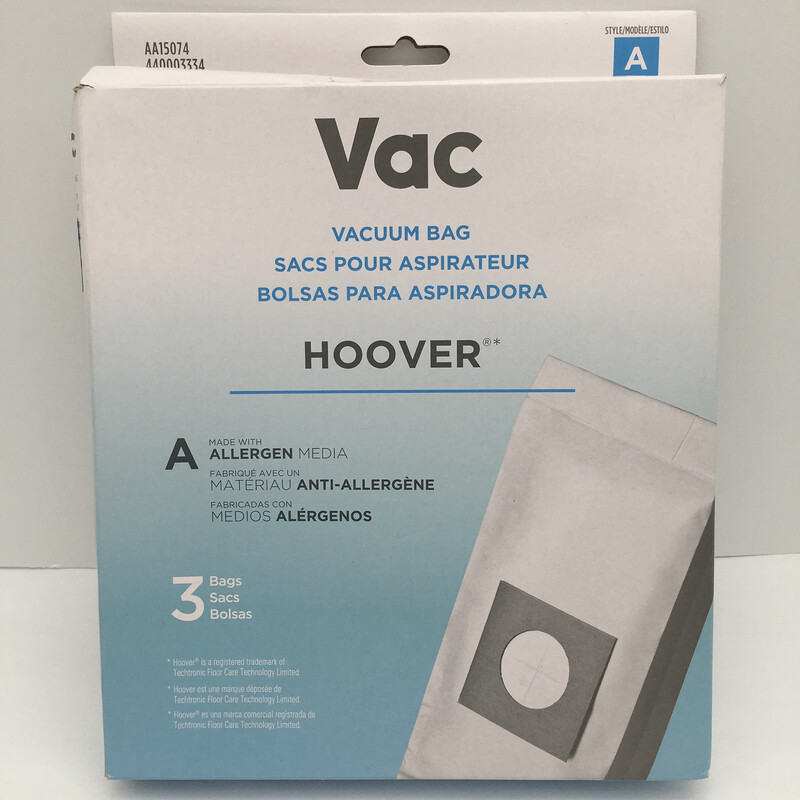 Vac Hoover Type A Vacuum Bag