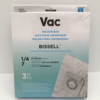Vac Bissell Type 7 Allergen Vacuum Bag