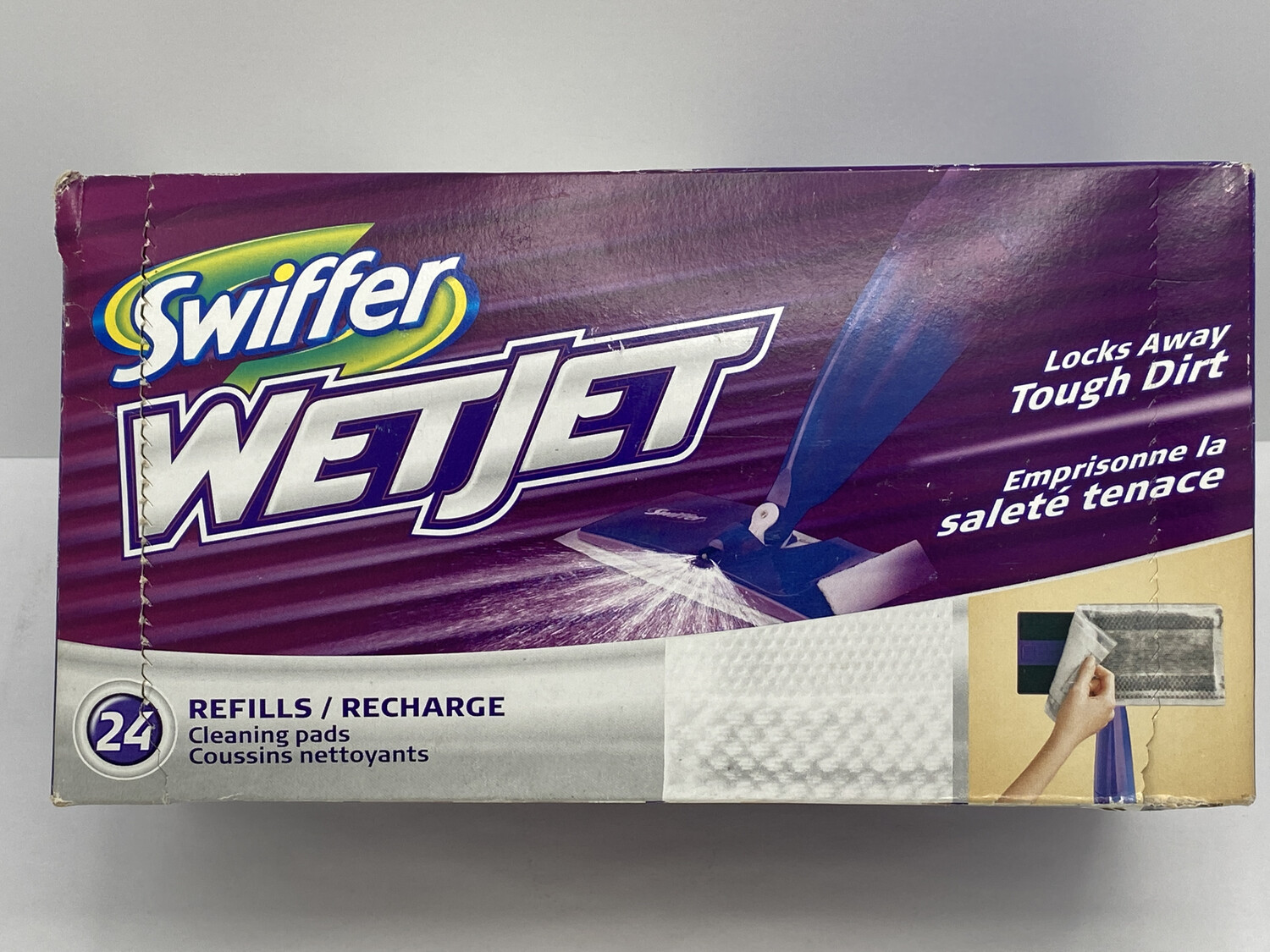 Swiffer WetJet Mop Floor Cleaner System Refill Cloths 24-Pack 8443