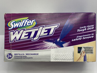 Swiffer WetJet Mop Floor Cleaner System Refill Cloths 24-Pack 8443