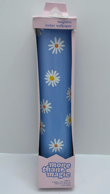 More Than Magic  Girl Talk Magnetic Wall Paper - Daisies 4 Sheets 8.5in X 11in each Sheet