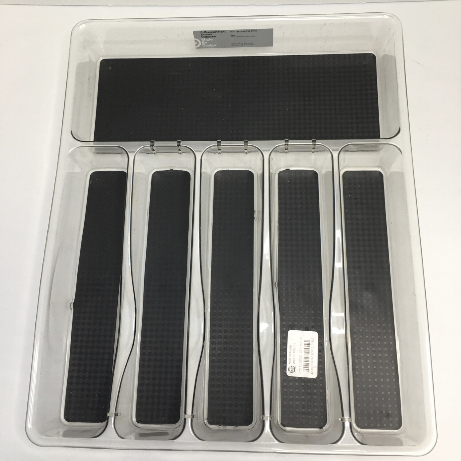 Acrylic Drawer 6 Compartment - Made By Design