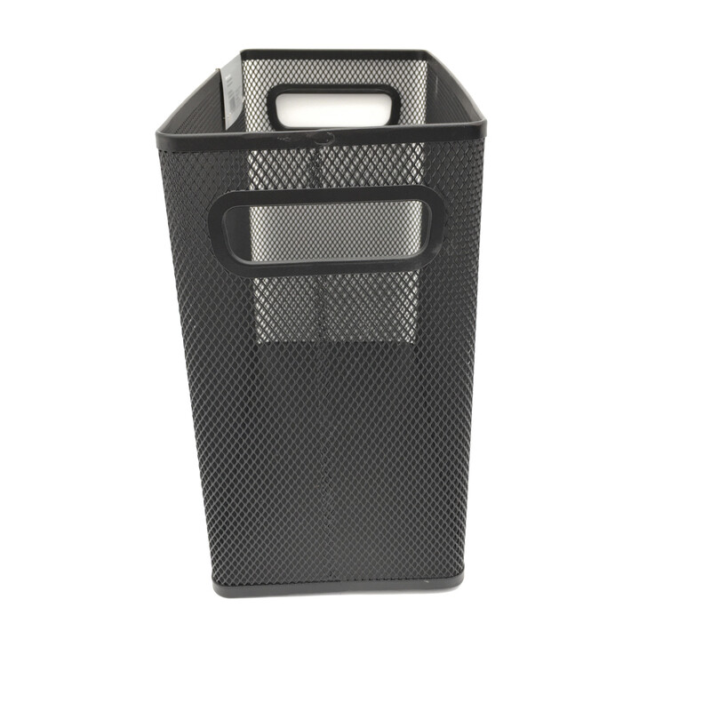 Mesh Hanging File Box Black - Made By Design