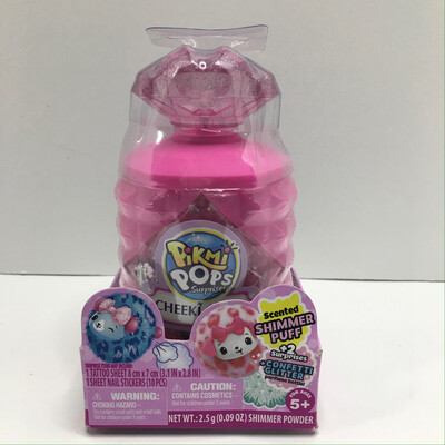 Pikmi Pops Cheeki Puffs - Shimmer Puff + 2 Surprises Blind Pack