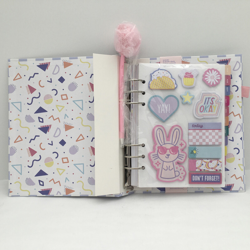 2020-2021 Academic Binder Planner Notebook Friends Make Everything Ok - More Than Magic