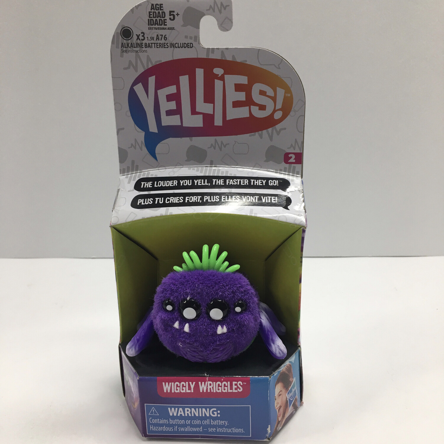 Yellies! Wiggly Wriggles - Voice-Activated Spider Pet