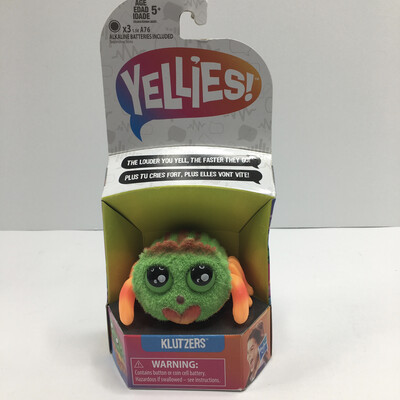 Yellies! Klutzers - Voice-Activated Spider Pet