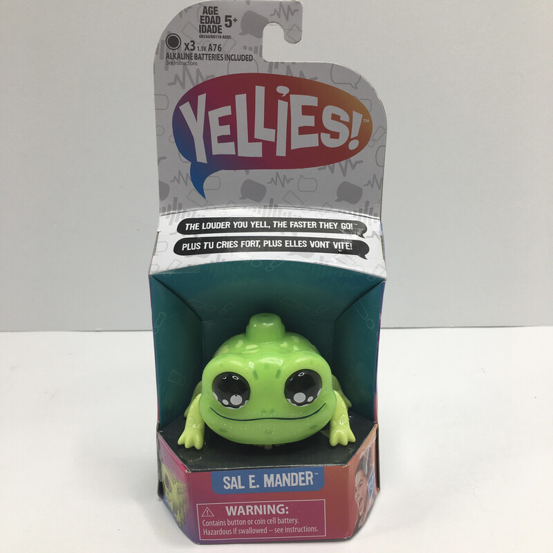 Yellies! Sal E. Mander - Voice-Activated Spider Pet