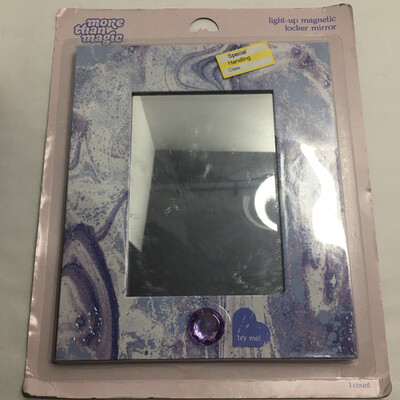 LED Light-Up Locker Mirror - More Than Magic Blue Marble
