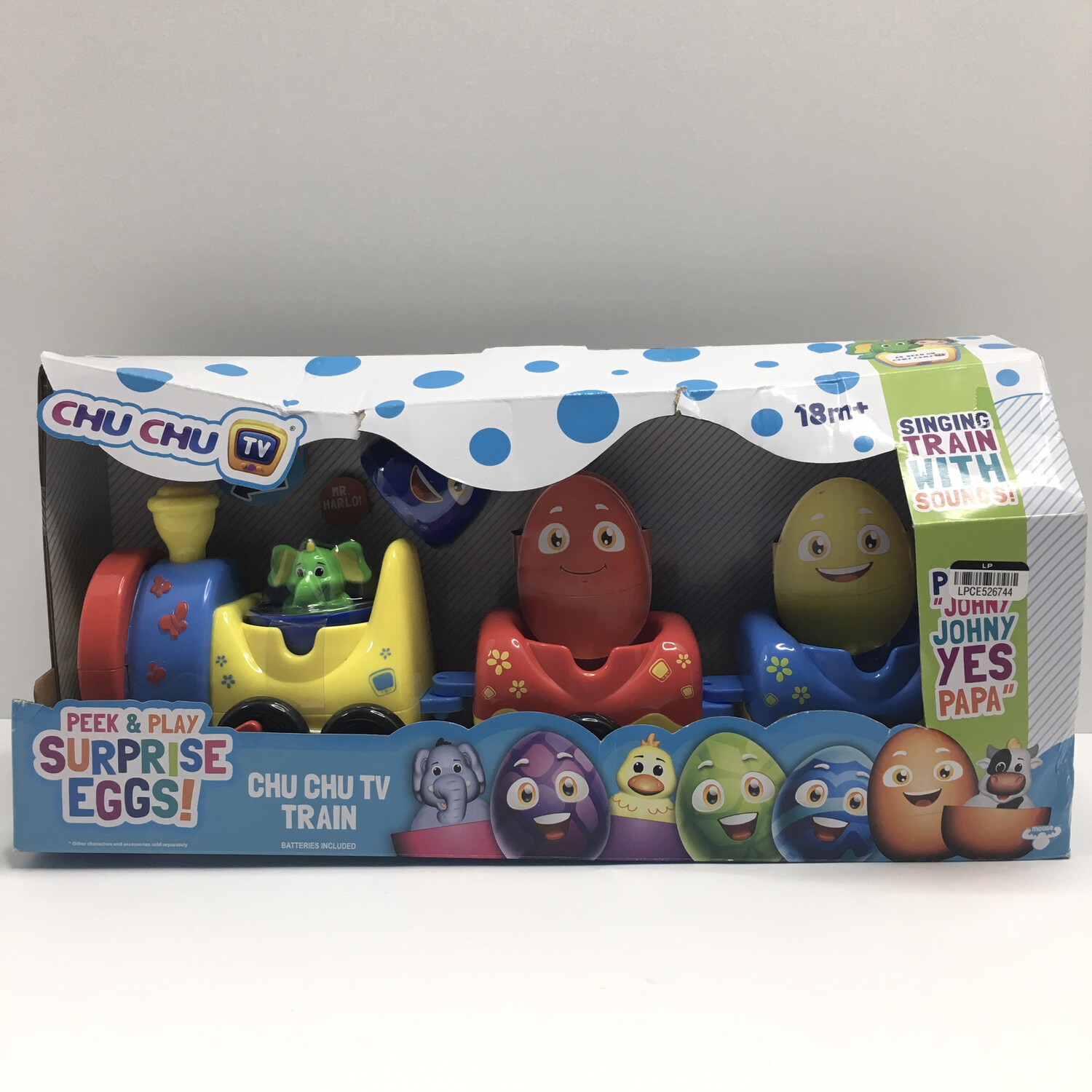 Chu Chu TV Peek and Play Surprise Egg Train