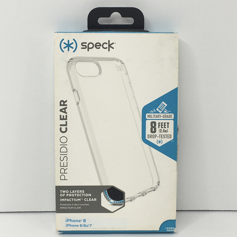 Speck Apple iPhone 8/7/6s/6 Presidio Grip Case - Clear