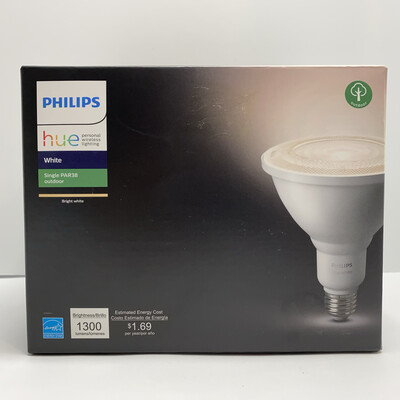 Philips Hue Personal Wireless Lighting Single PAR38 Outdoor Bright White 1300 Lumens