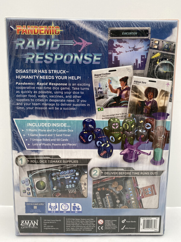 Z-Man Games Pandemic Rapid Response Board Game