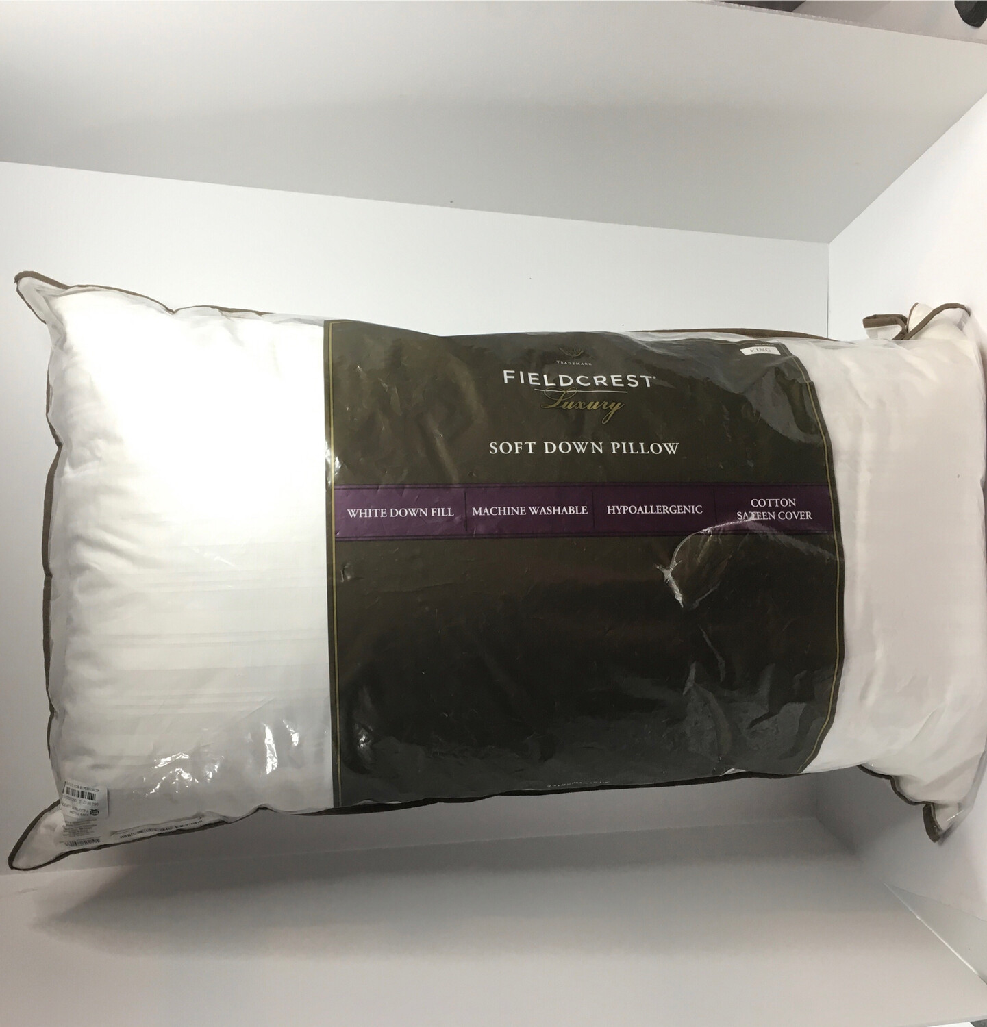 soft down pillow fieldcrest