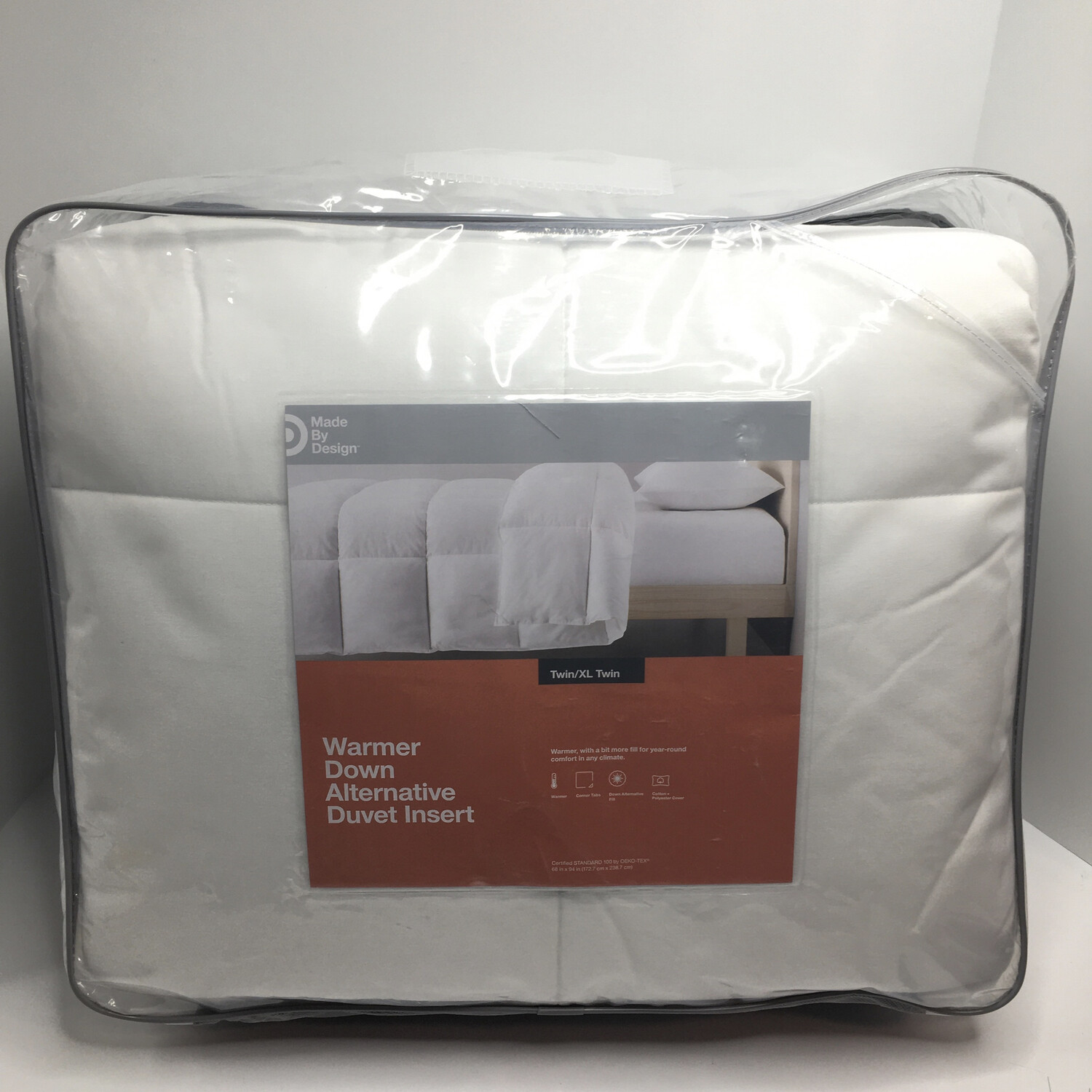 Twin/twin Xl Warmer Down Alternative Duvet Insert White - Made By Design