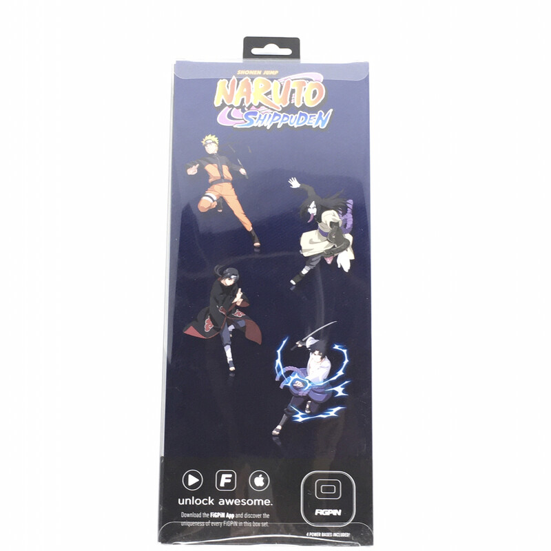 Figpin Naruto Shippuden 4 Pack Naruto 530 Orochimaru 531 Itachi 532 Sasuke 533