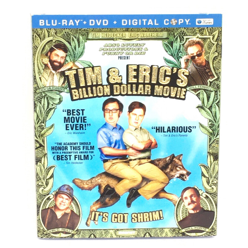 Tim and Eric&#39;s Billion Dollar Movie Blu-ray + DVD + Digital Copy 2012