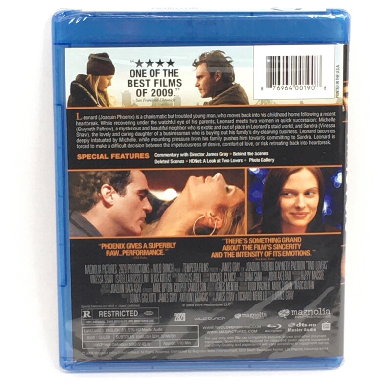 TWO LOVERS Blu-ray Disc Joaquin Phoenix, Gwenyth Paltrow