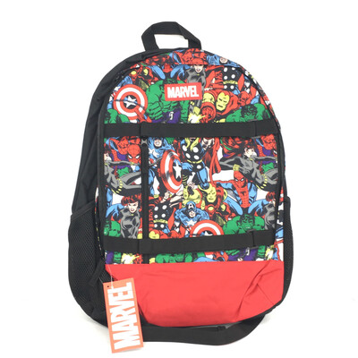 Marvel Avengers Comic Backpack Book Bag One Size