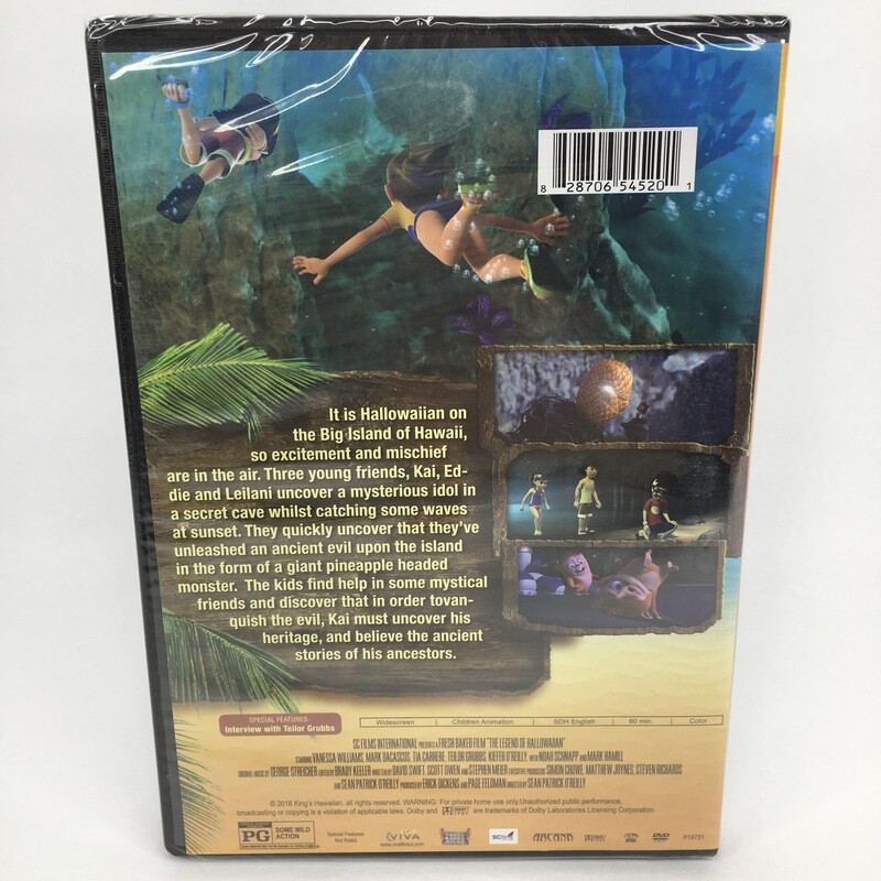 The Legend of Hallowaiian DVD
