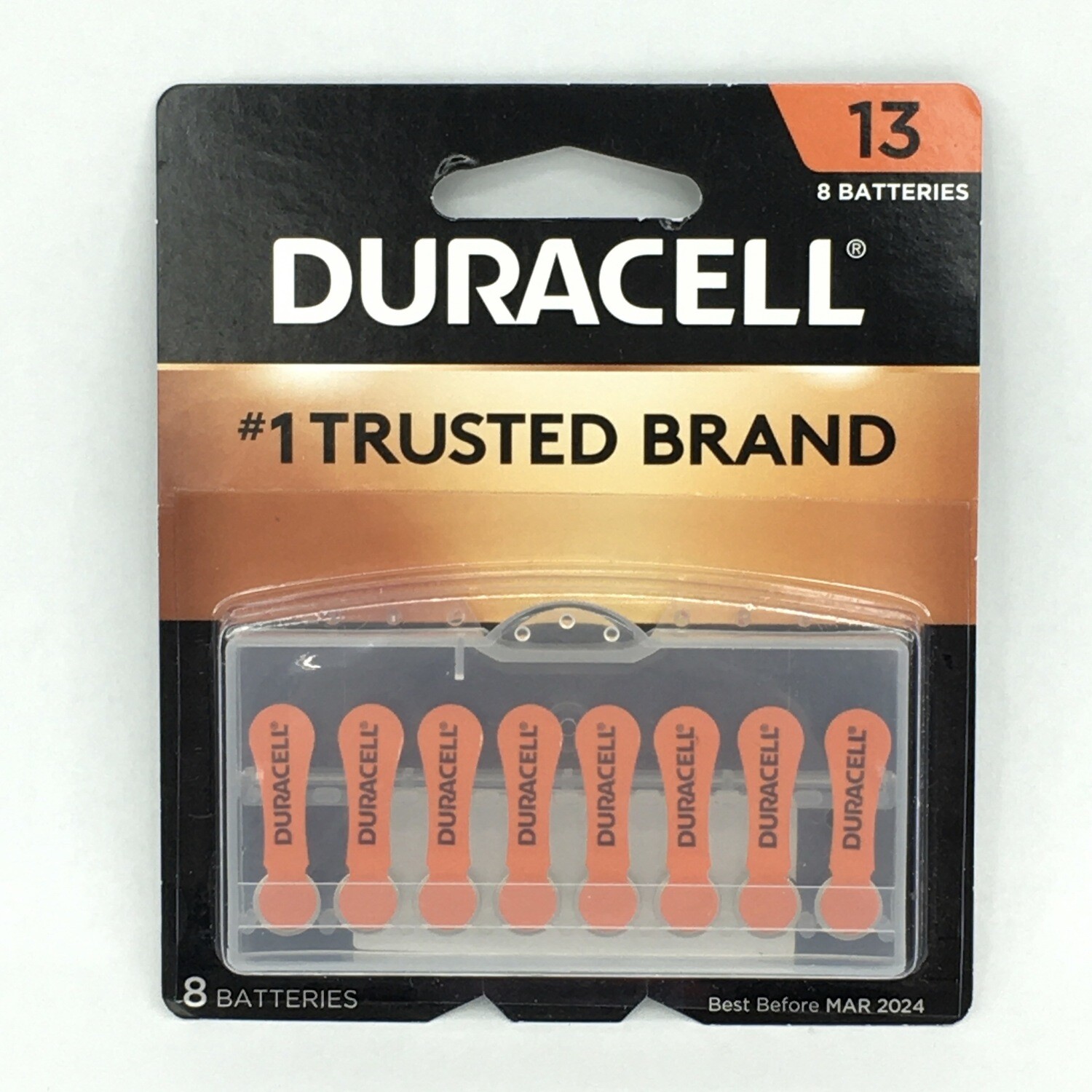 Duracell 13 DA13B8ZM 8 Pack Best Before March 2024
