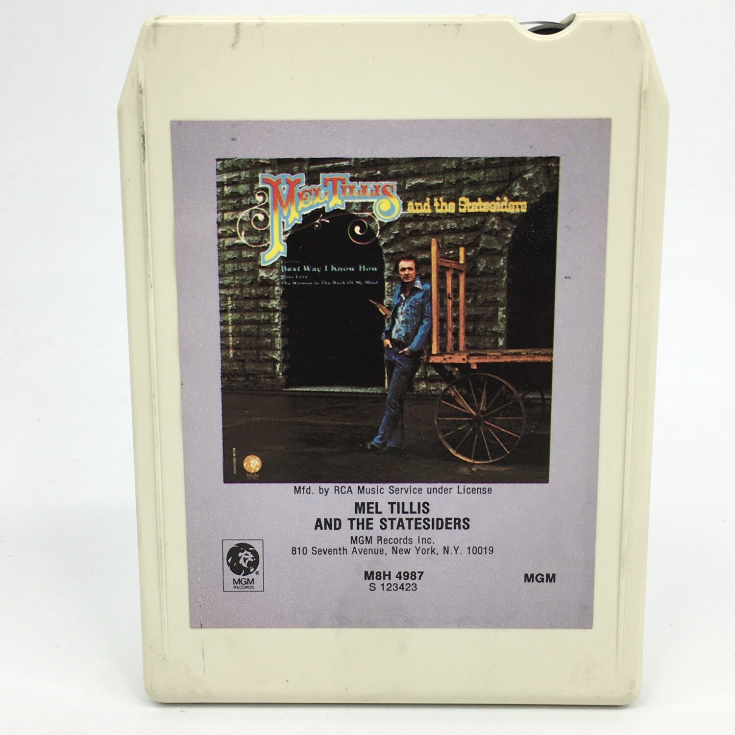 Mel Tillis And The Statesiders MGM S123423 (8 Track, 1975)