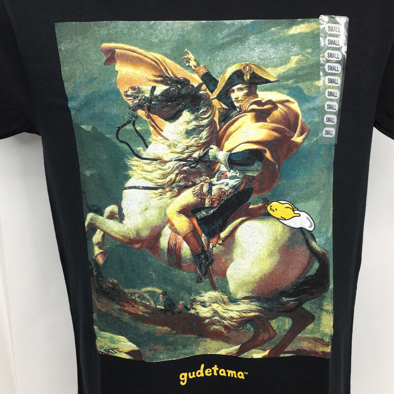 Gudetama Napoleon T-Shirt Lazy Egg Black S, M, L