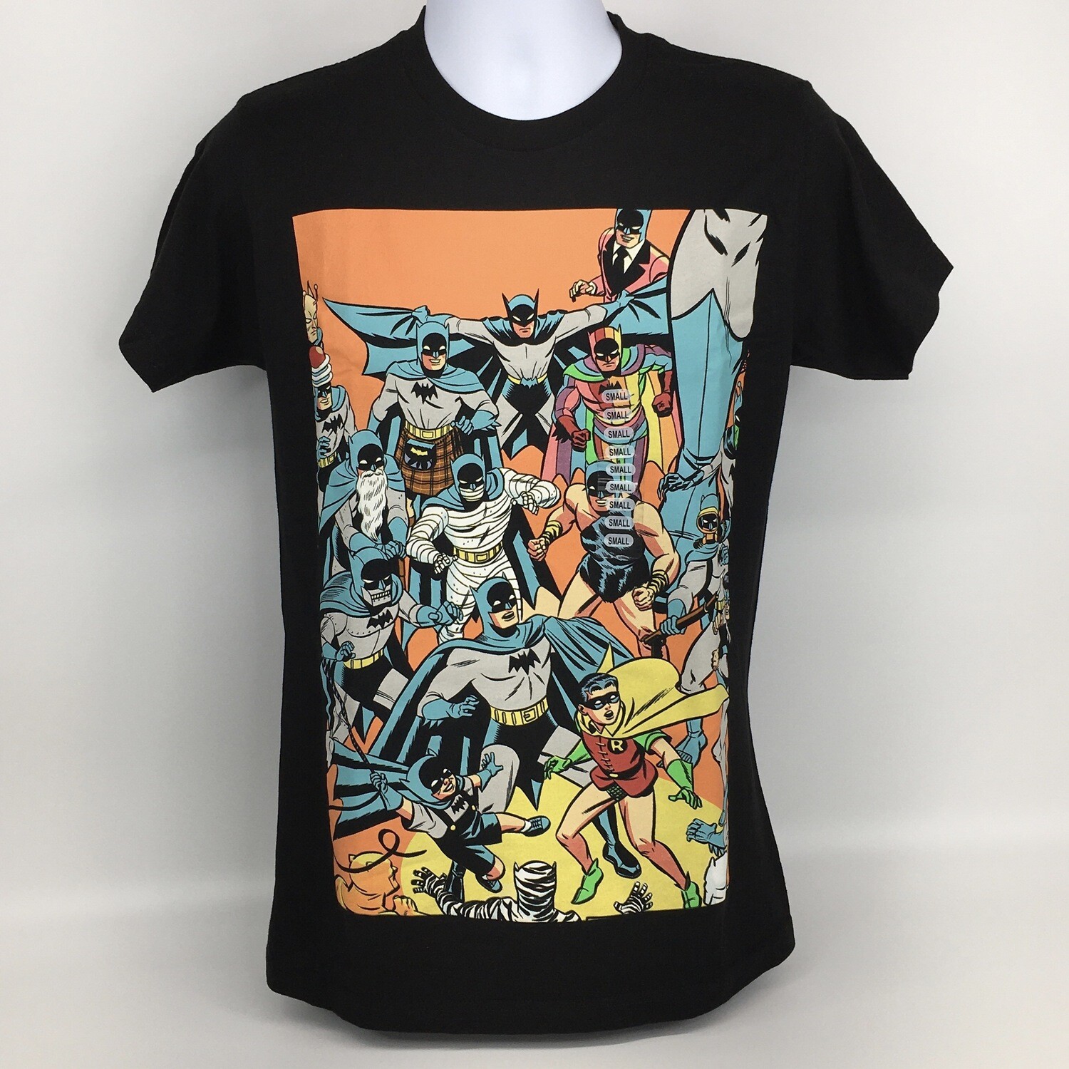 Batman Variant Cover 1950s Graphic T-Shirt DC Comics Small