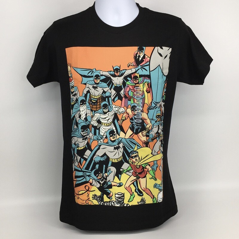 Batman Variant Cover 1950s Graphic T-Shirt DC Comics Small