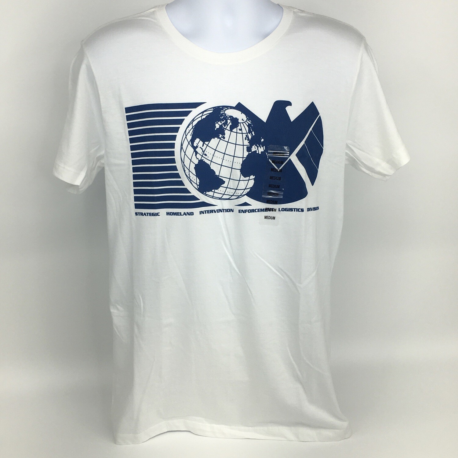 Marvel AOS Shield Logo T-Shirt Medium