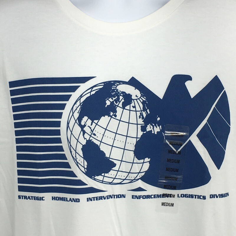 Marvel AOS Shield Logo T-Shirt Medium