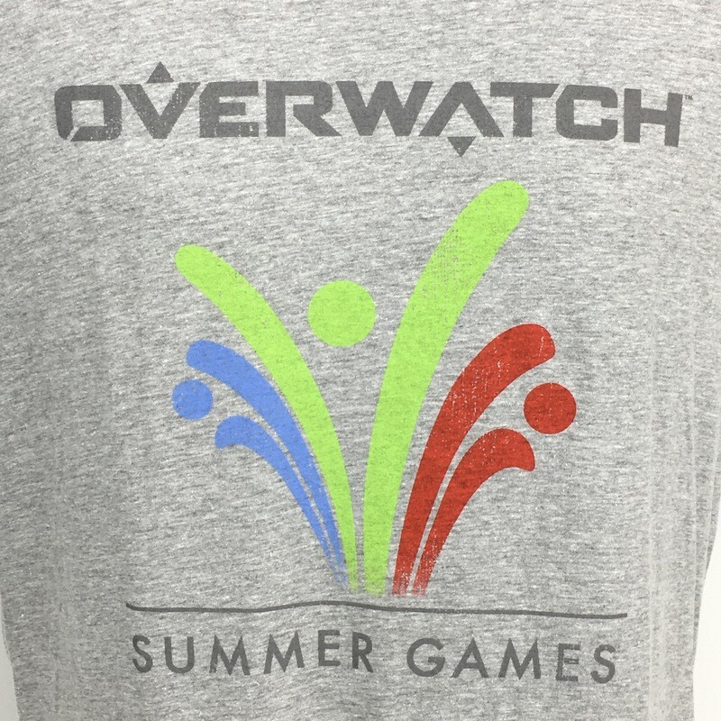 Overwatch Summer Games Licensed Blizzard T-Shirt S, L, 2XL