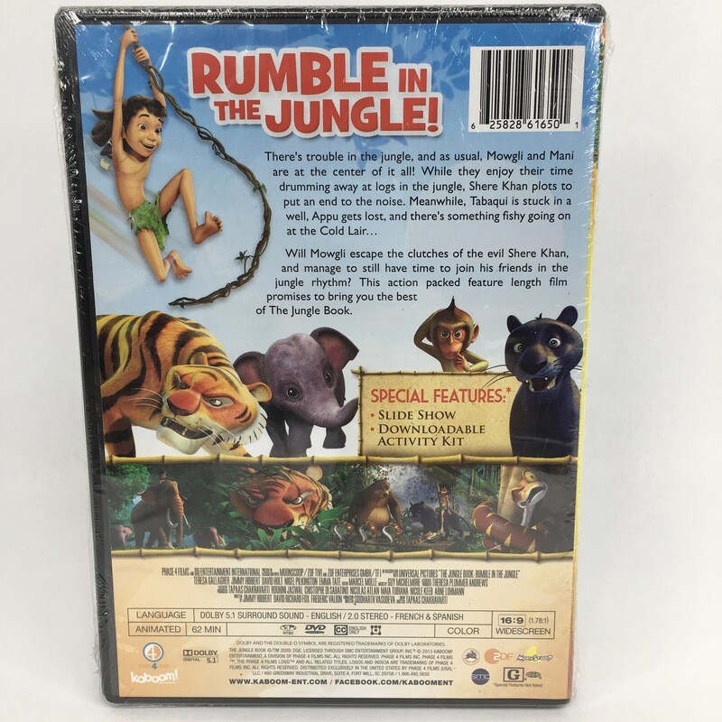 The Jungle Book The Movie DVD
