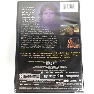 Bubble DVD Another Steven Soderbergh Experience Absorbing And Unnerving - A.O. Scott, The New York Times