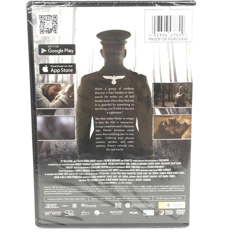 Panzer DVD A Most Horrific Interactive Experience WWII's Darkest Secret Is Finally Revealed