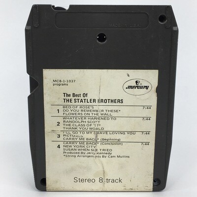 The Best Of The Statler Brothers 8 Track