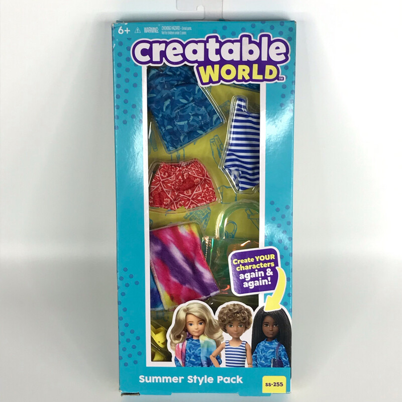 Creatable World Summer Style Pack ss-255