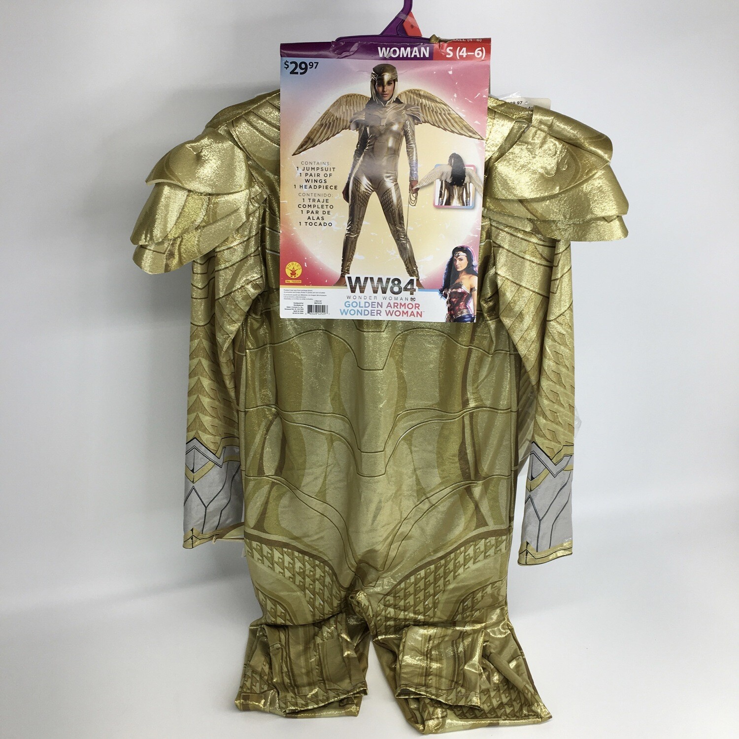 Wonder Women Golden Armor WW84 Halloween Costume