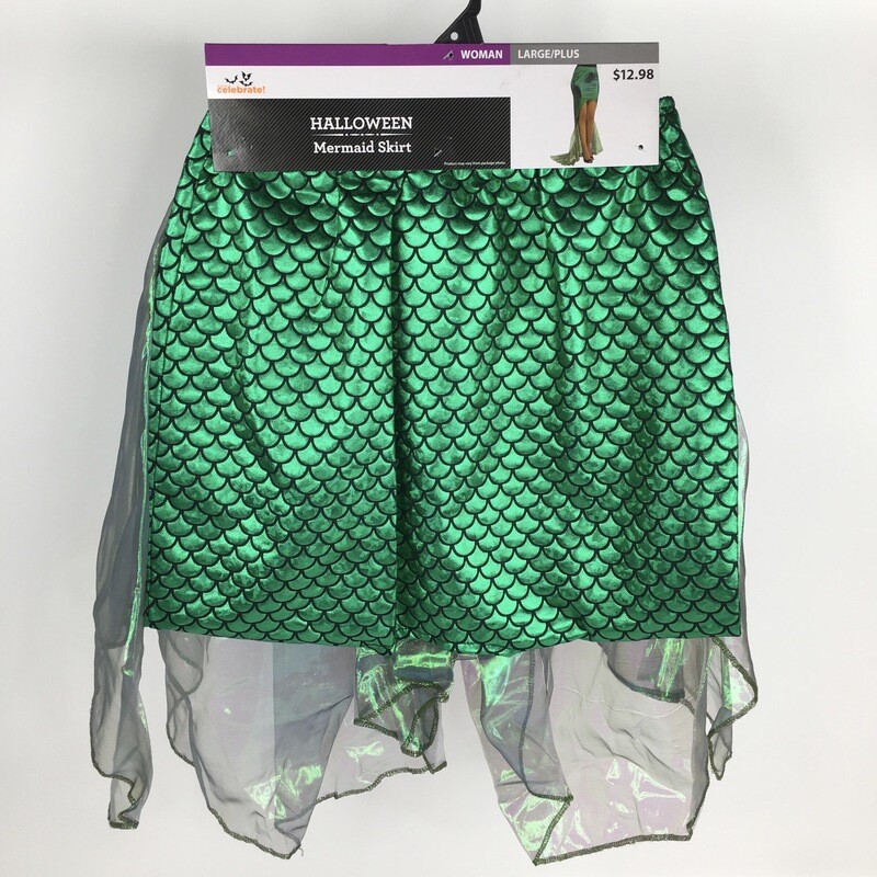 Mermaid Skirt Halloween Costume Women Large/Plus