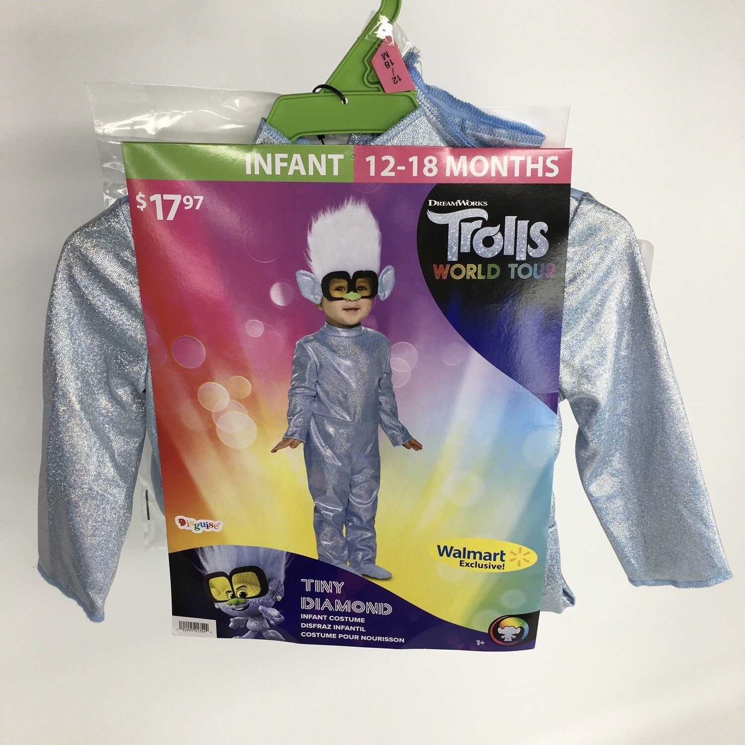 Trolls World Tour Tiny Diamond Halloween Costume Infant (12-18 Months)
