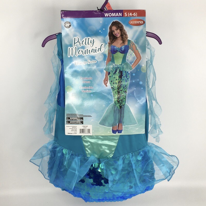 Pretty Mermaid Dress Halloween Costume