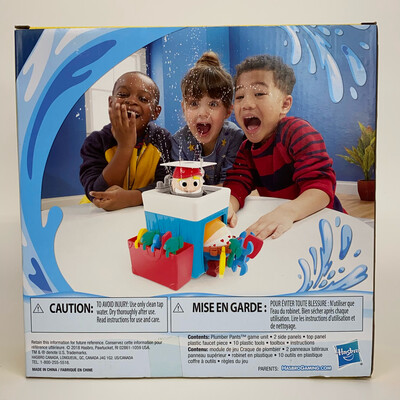 Hasbro Plumber Pants Board Game for 4 Years and Up