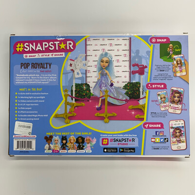 #SNAPSTAR Pop Royalty Echo’s Debut on the Pink Carpet Yulu Fashion Doll Set
