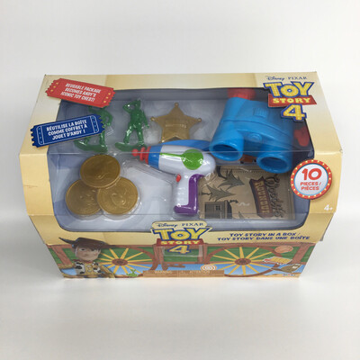 Toy Story 4 in a Box 10-Piece Set Action Figure Toy Play-set Disney Pixar