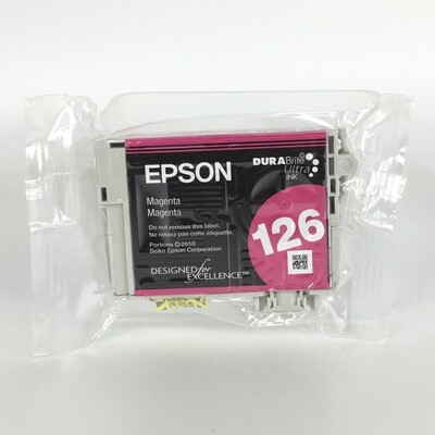 EPSON Magenta 126 High Capacity T126520 05/2021 Durabrite Ultra Ink
