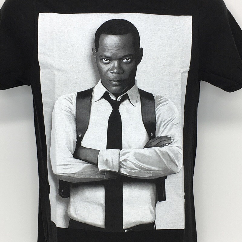 Nick Fury Samuel L Jackson Captain Marvel Agent Of S.H.I.E.L.D T-shirt Black S, L, XL